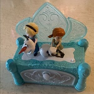 Ice Princess Blue and White Jewelry Box